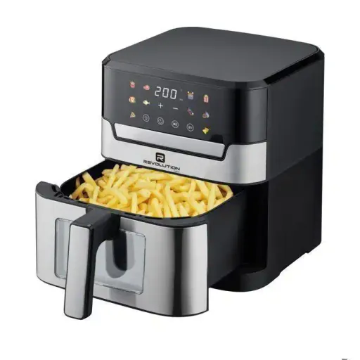 Friteuse sans Huile  - R-AF04 - 8L - 1800W - Programmateur 60 Mins thumbnail 2