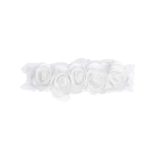 Bandeau - Blanc floral pour fille thumbnail 1