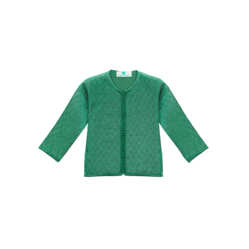 Tunique pour enfant vert emeraude thumbnail 1