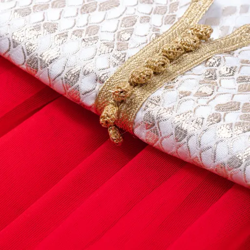 Caftan sans Manches en Brocart  thumbnail 4