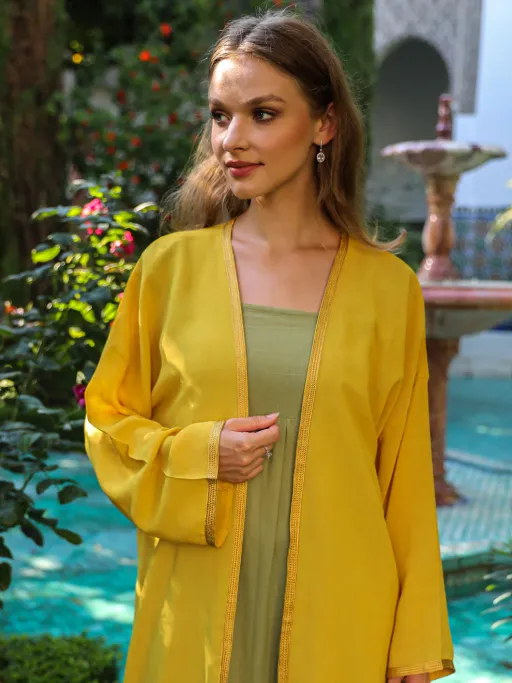 Kimono - jaune thumbnail 4