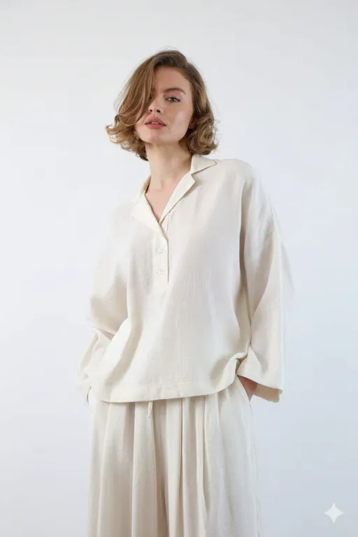 Ensemble fluide Haut & Pantalon ample  thumbnail 1