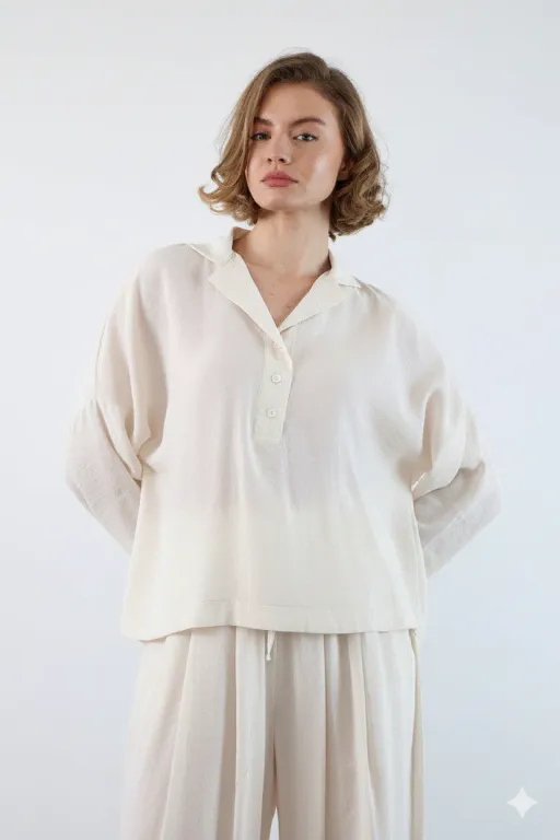 Ensemble fluide Haut & Pantalon ample  thumbnail 3