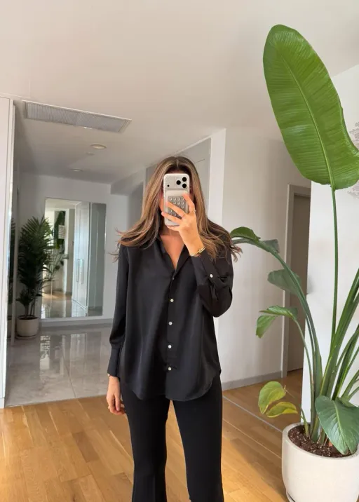 Chemise satiné thumbnail 2