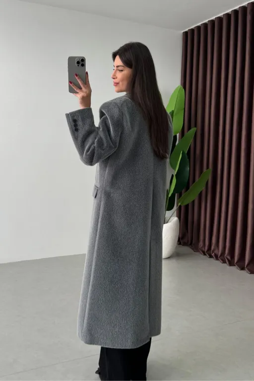 Manteau Long En Fourrure thumbnail 2