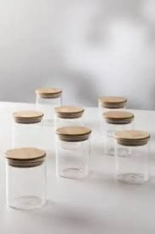 Lot 6 Bocaux en Verre 250 ml Couvercle Hermétique  thumbnail 1