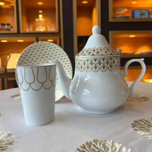 Ensemble petit déjeuner 13 pièces – Golden Deco thumbnail 1
