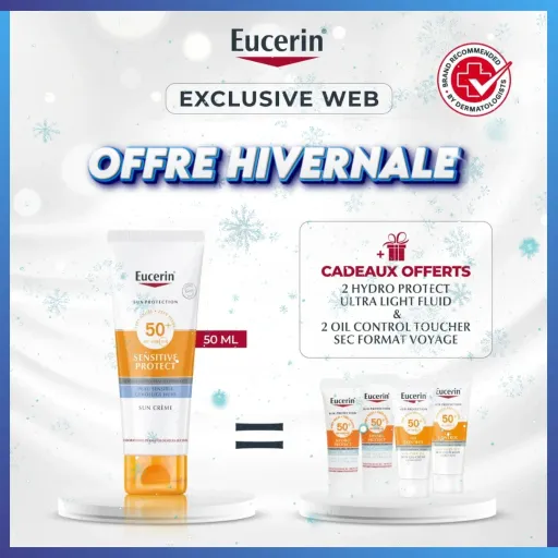 Sensitive Protect Spf 50+ 50ml = 4 Miniatures Offertes thumbnail 3