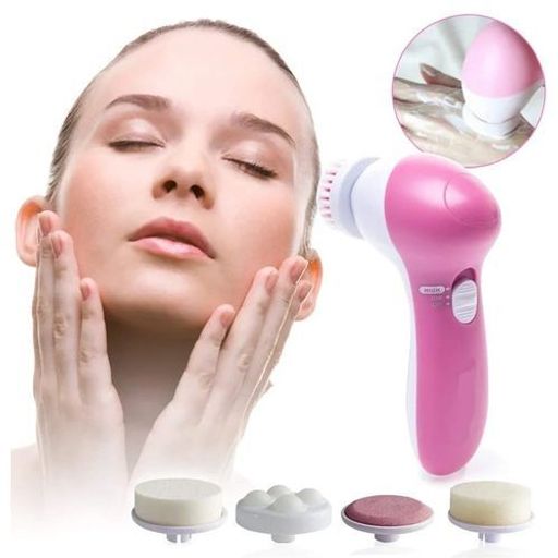 Brosse Électrique De Nettoyage Et Soin Du Visage, 5 En 1 thumbnail 2