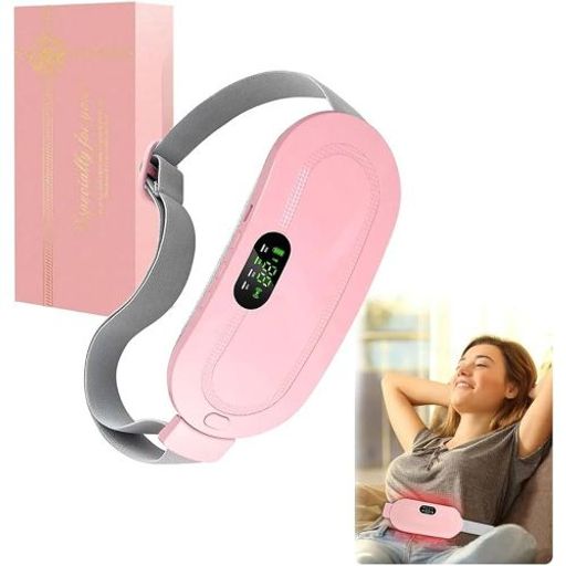 Ceinture Femme Chauffante Pour Douleurs Menstruelles – 3 Températures + 4 Modes De Massage thumbnail 3