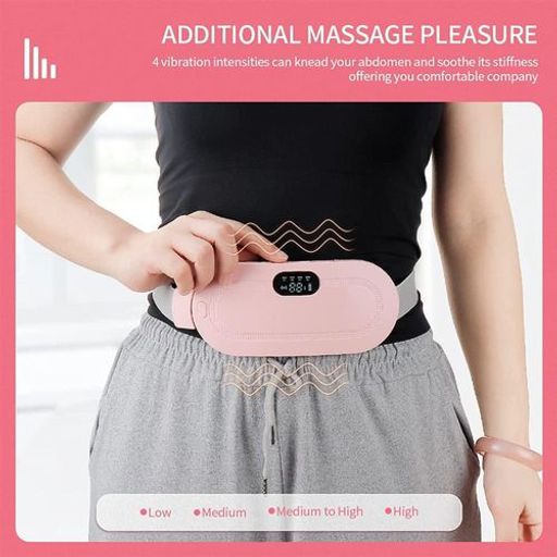 Ceinture Femme Chauffante Pour Douleurs Menstruelles – 3 Températures + 4 Modes De Massage thumbnail 1