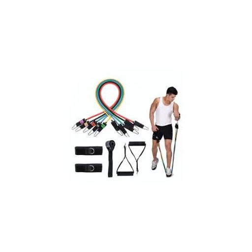 Bandes De Résistance Pour L'entraînement, Bandes Élastique Fitness Gym 11 Pcs thumbnail 4