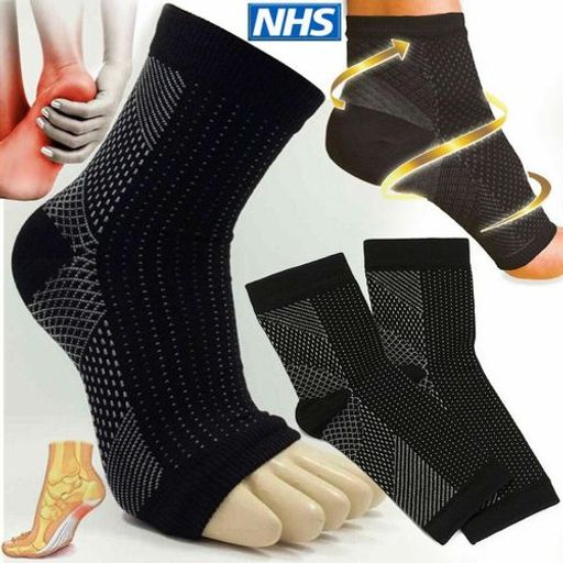 1 Paire Chaussettes Anti-fatigue À Compression Graduée thumbnail 3