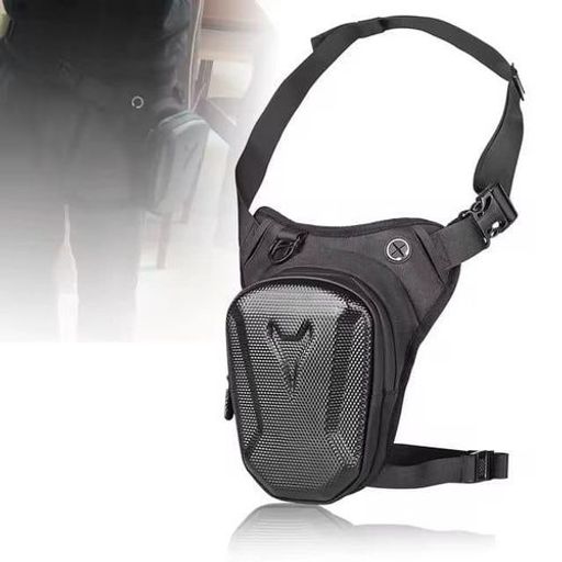 Sac De Jambe Tactique Pour Moto, Sac De Cuisse Imperméable Pour Hommes Et Femmes, Idéal Pour Cyclisme Et Sport En Extérieur thumbnail 2