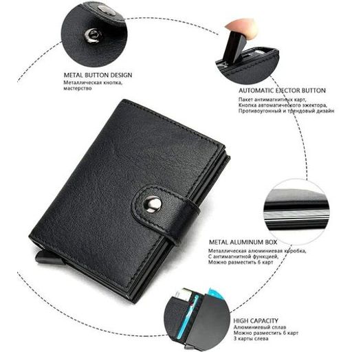 Portefeuille Pop-up En Aluminium Avec Blocage Rfid thumbnail 3