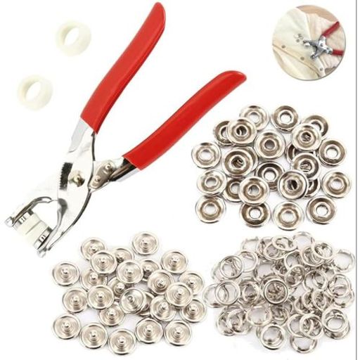 Pack Pince De Fixation Et Boutons Pour Les Vêtements, Les Tissus, L'artisanat thumbnail 3