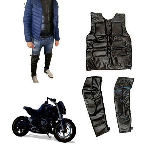 Protège-poitrine Et Protège-jambes Chauds Pour Moto, Protection Contre Le Froid Et Le Vent thumbnail 1