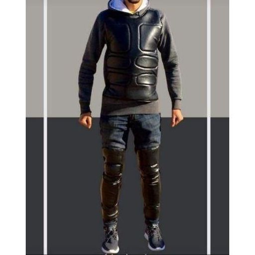 Protège-poitrine Et Protège-jambes Chauds Pour Moto, Protection Contre Le Froid Et Le Vent thumbnail 3