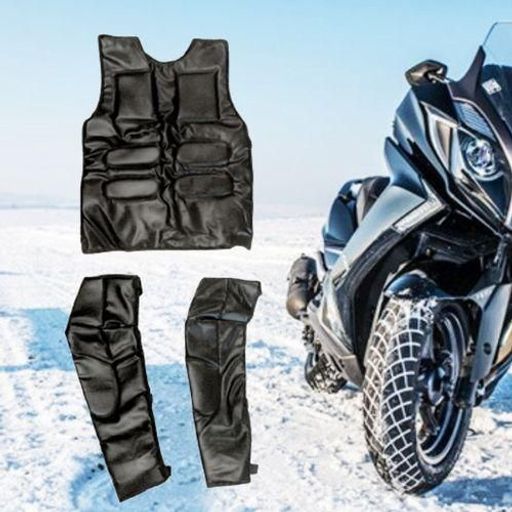 Protège-poitrine Et Protège-jambes Chauds Pour Moto, Protection Contre Le Froid Et Le Vent thumbnail 2