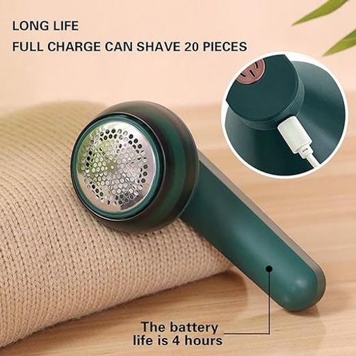 Rasoir À Peluches Électrique Rechargeable, Anti-peluches Portable Pour Vêtements thumbnail 3
