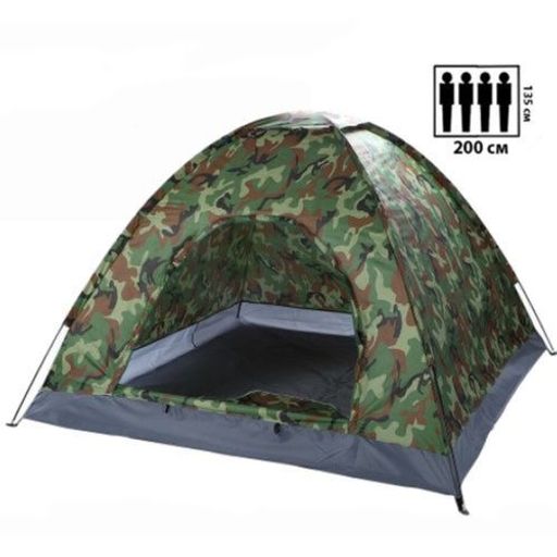 Grand Tente Pour Camping À 4 Personnes, Tente Extérieure, Étanche thumbnail 1