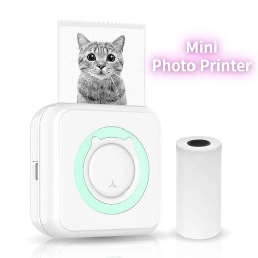 Mini Imprimante De Poche Thermique, Bluetooth, Sans Encre, Pour Photos Et Notes thumbnail 2