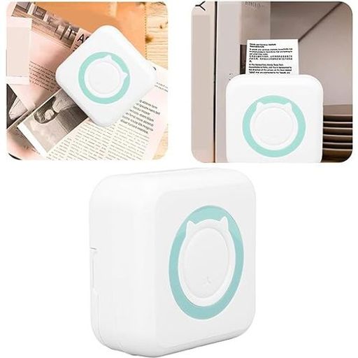 Mini Imprimante De Poche Thermique, Bluetooth, Sans Encre, Pour Photos Et Notes thumbnail 3