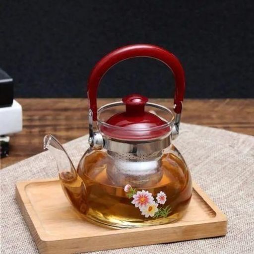 Théière Et Cafetière En Verre, Résistant À La Chaleur, Avec Infuser thumbnail 2