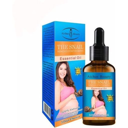 Huile Essentielle D’escargot Anti Vergetures, Soin Naturel Peau Lisse 30ml thumbnail 3