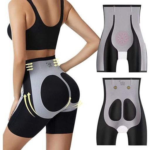 Short Gainant Taille Haute Pour Femme, Minceur, Contrôle Abdominal Et Levage Des Fesses, Xxl thumbnail 1