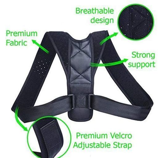 Correcteur De Posture Médical Réglable De Dos Et Épaule, Ceinture D'arrière thumbnail 4