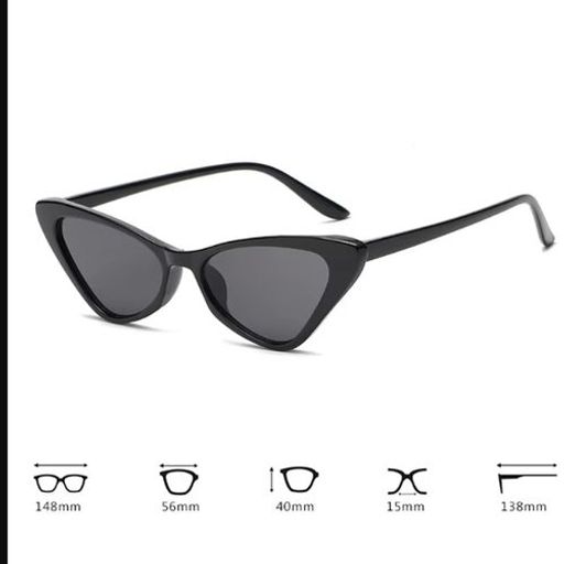 Pack De 3 Lunettes De Soleil Œil De Chat , Noir, Blanc Cassé Et Marron Transparent thumbnail 1