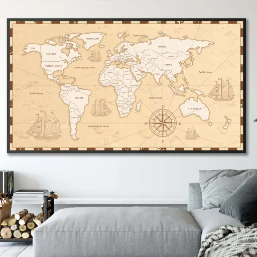 Tableau Legacy Atlas – Carte Du Monde thumbnail 2