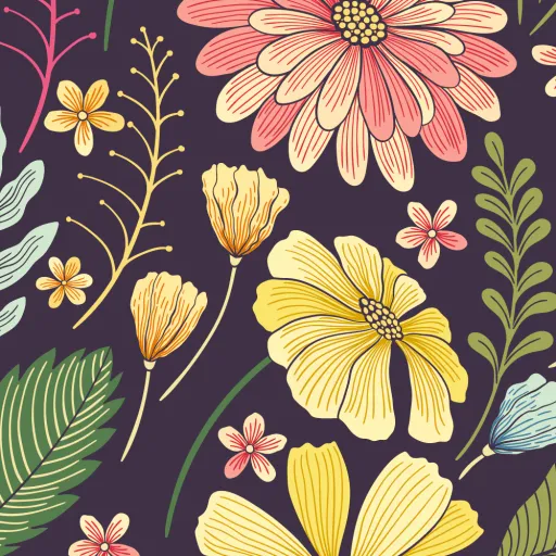 Tableau Bloom Fusion – Art Floral thumbnail 2