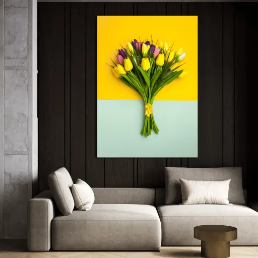 Tableau Tulipa Elegance – Art Floral thumbnail 1
