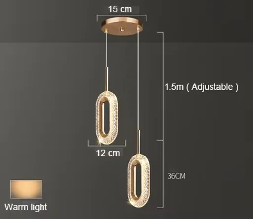 Suspension Ellipse – Design Moderne thumbnail 2