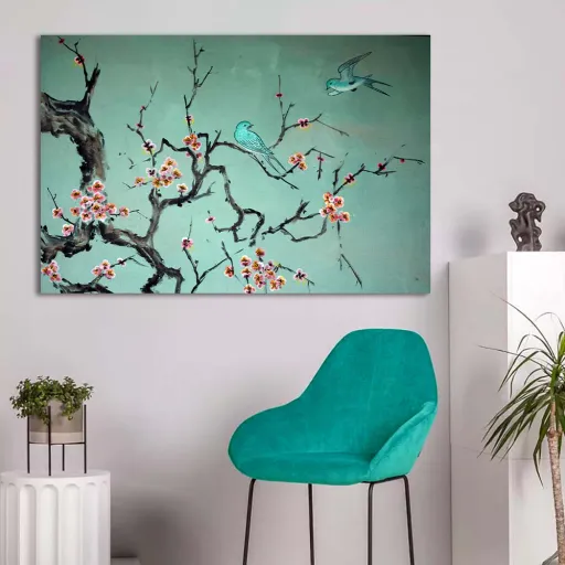 Tableau Sakura Bloom – Voyage Artistique thumbnail 1