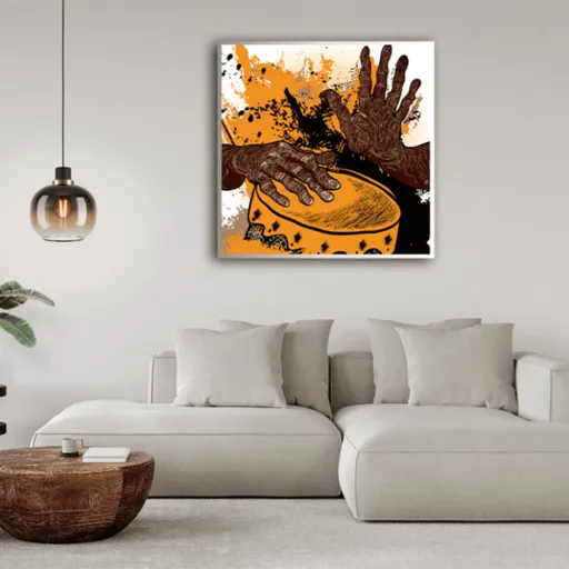 Tableau Rhythm Of Africa – Voyage Artistique thumbnail 1