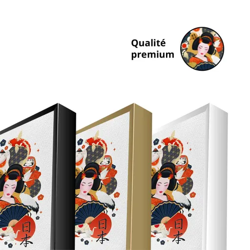 Tableau Kakemono Geisha – Voyage Artistique thumbnail 4