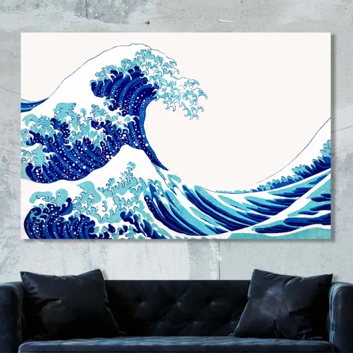 Tableau Blue Wave – Voyage Artistique thumbnail 3