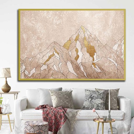 Tableau Gold Peak – Évasion Naturelle thumbnail 1