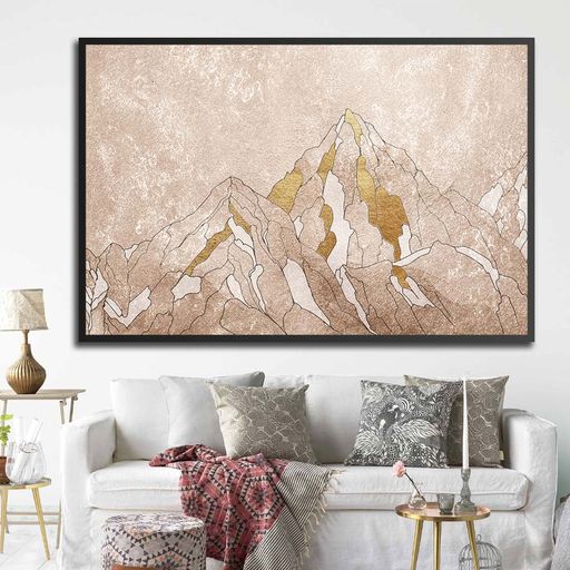 Tableau Gold Peak – Évasion Naturelle thumbnail 3