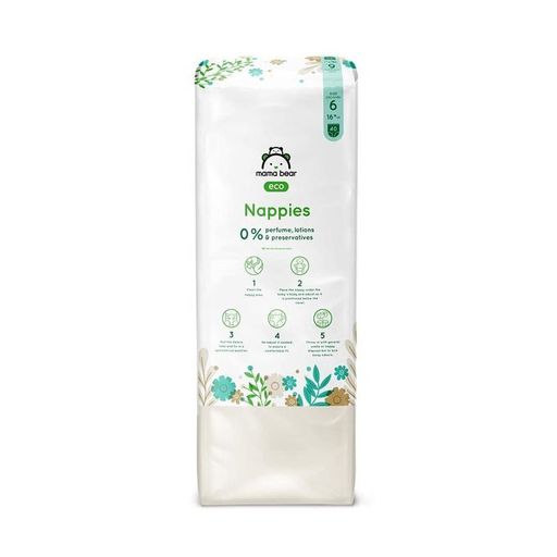 Couches Bébé Écologiques Ultra Absorbantes Taille 6 (16+ Kg) (40 Couchesx3) thumbnail 2