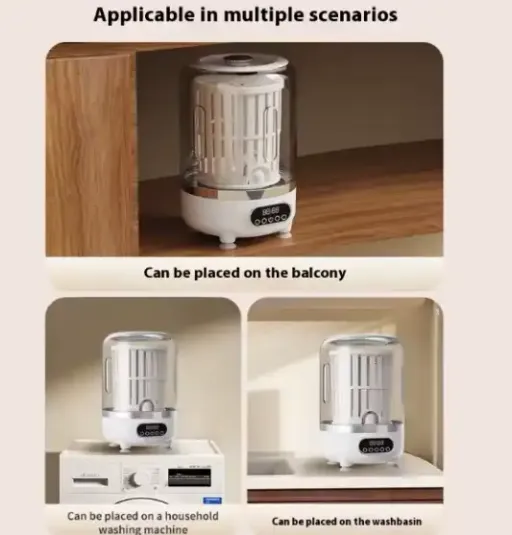 Mini Machine À Laver Et Sécher Automatique 3l – Portable Usb thumbnail 2