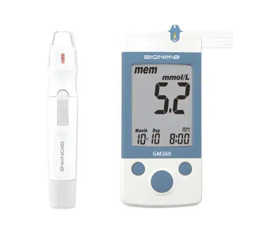 Glucomètre Numérique Bionime Rightest Gm260 – Mesure Précise De La Glycémie thumbnail 2