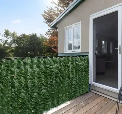 Brise-vue En Rouleau – Treillis Ajustable Pour Balcon Et Terrasse – Rideau De Séparation thumbnail 4