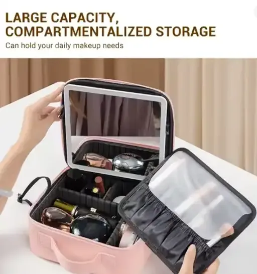 Trousse À Maquillage Intelligente Avec Miroir Led thumbnail 4