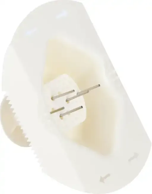 Coupe Légumes Multifonction Blanc – Lame En V En Acier Inoxydable thumbnail 1