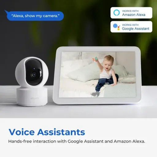 Caméra De Sécurité Ip Imilab C21 – Wifi 2k, Vision Nocturne, Détection Intelligente thumbnail 2