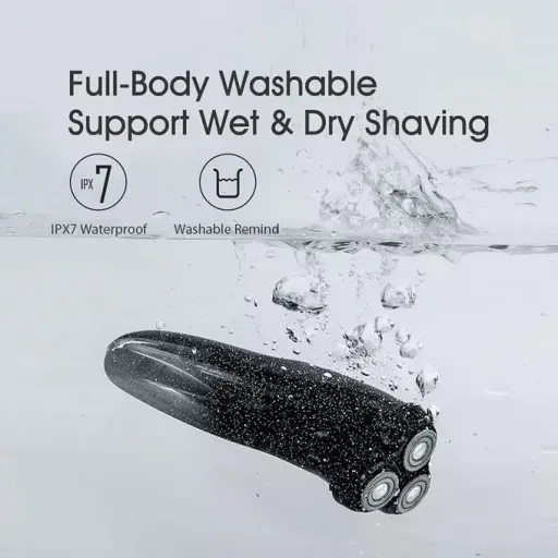 Enchen Blackstone 3 Rasoir Électrique Ipx7 Flottant 3d Étanche Rechargeable thumbnail 3